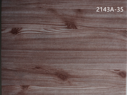 Length 500m Vacuum Wood Look Paper Heat Transfer Paper For Metal