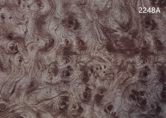 Length 500m Vacuum Wood Look Paper Heat Transfer Paper For Metal